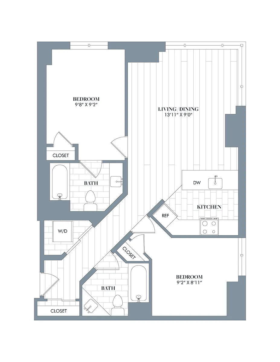 Floor plan Dali