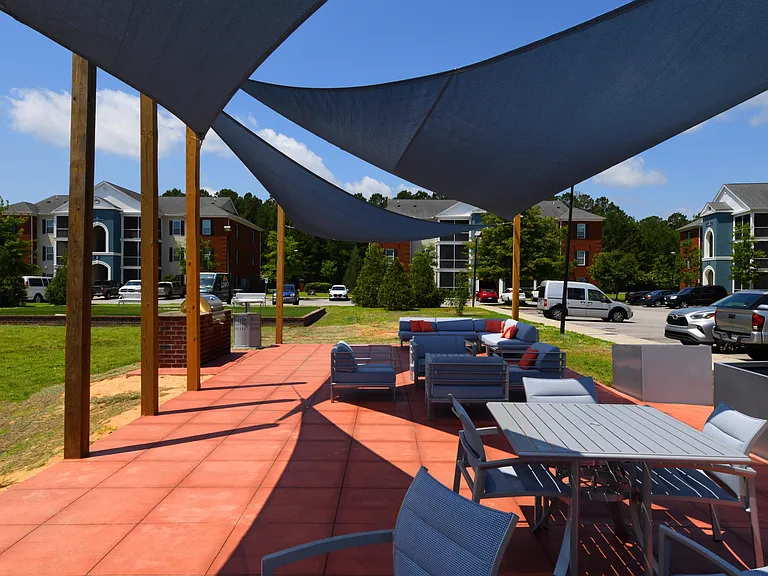 Veranda and lounge area