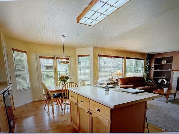 open concept with breakfast nook and family room