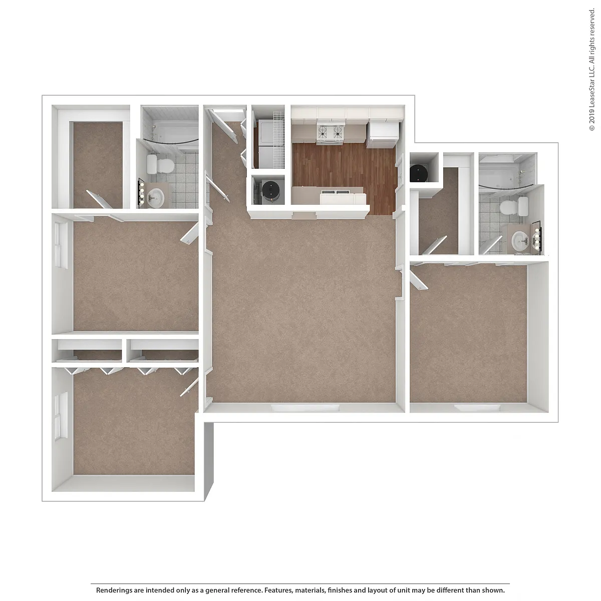 Floor plan Pine Phase I