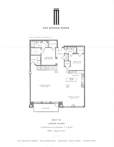 Floor plan PH4R