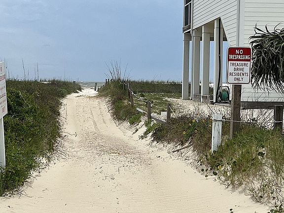 Beach access