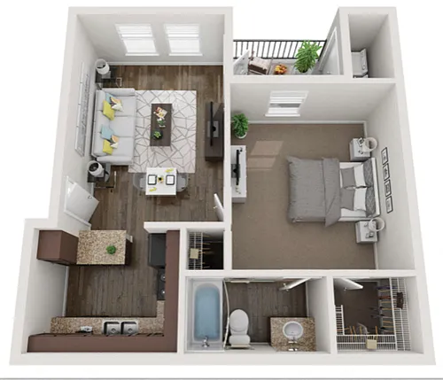 Floor plan A1-E