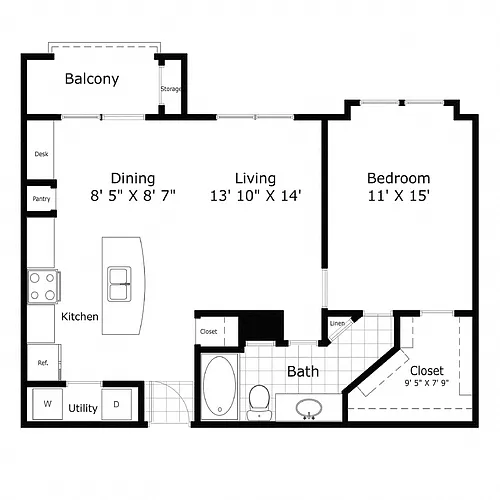 Floor plan A1