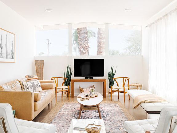 Mid-Century Mod Home for Rent ; 3 bedroom 2 baths ; 4 beds, HEATED POOL ; Old Town Scottsdale