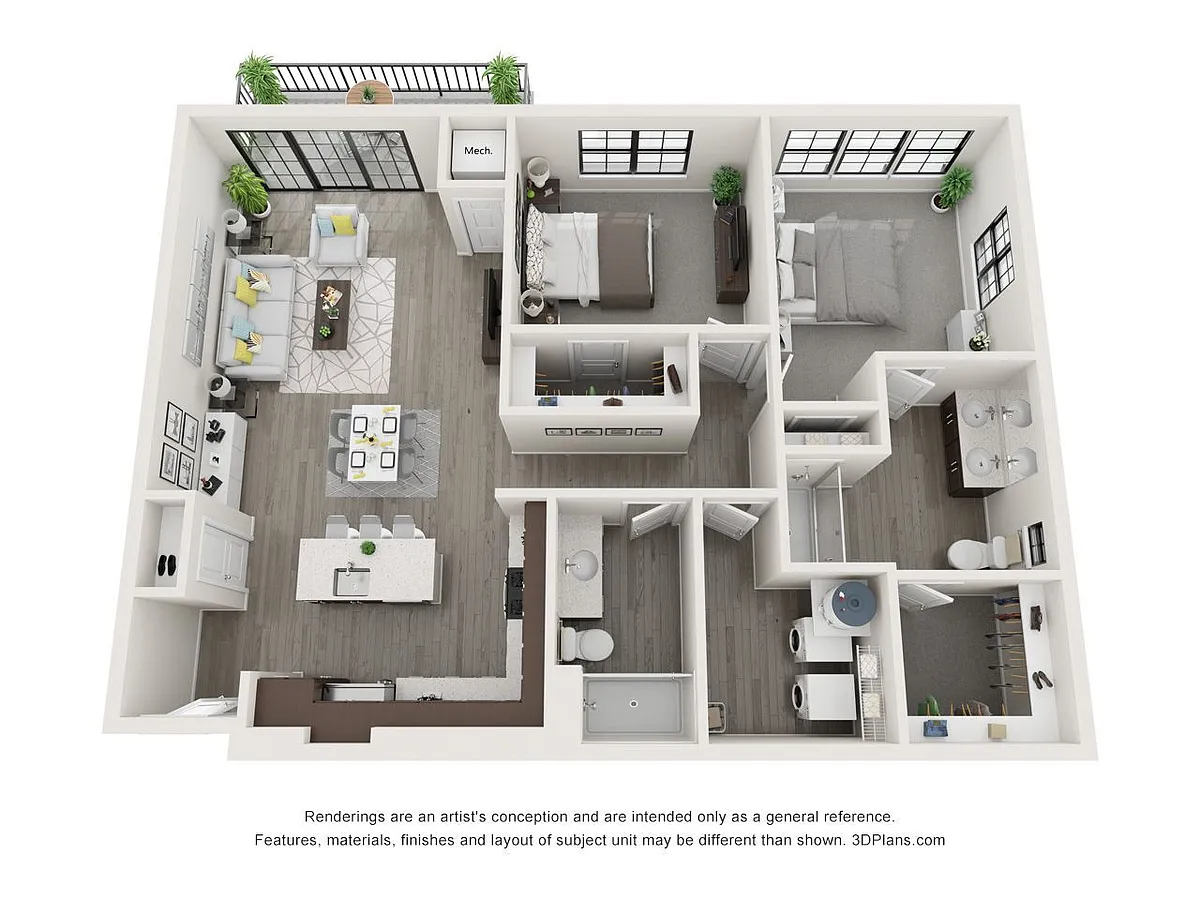 Floor plan B2