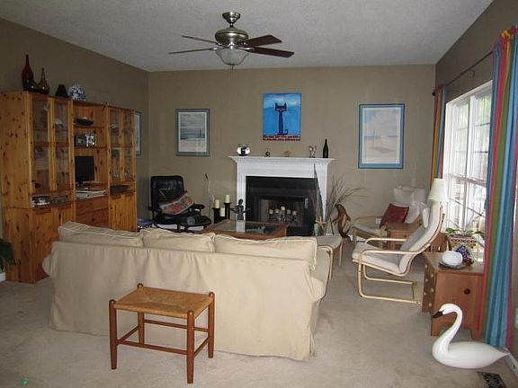 Family Room adjacent to kitchen