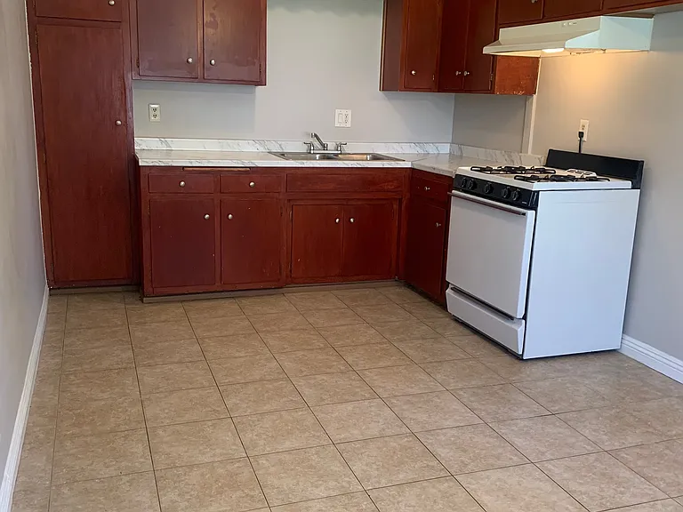 Newly painted kitchen