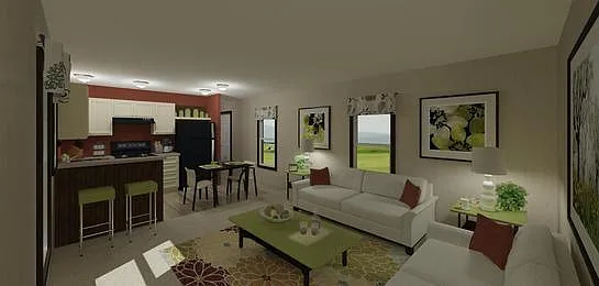 Oversize Living Room