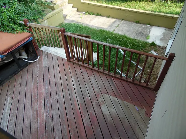 backyard deck