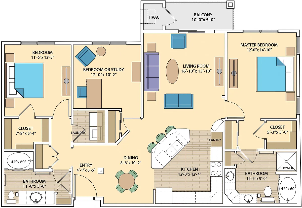 Floor plan Zenith