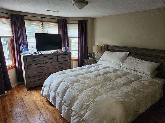 Master bedroom with closet