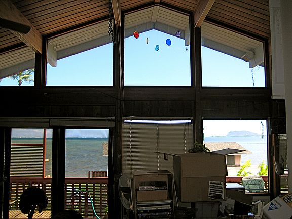 View from living room