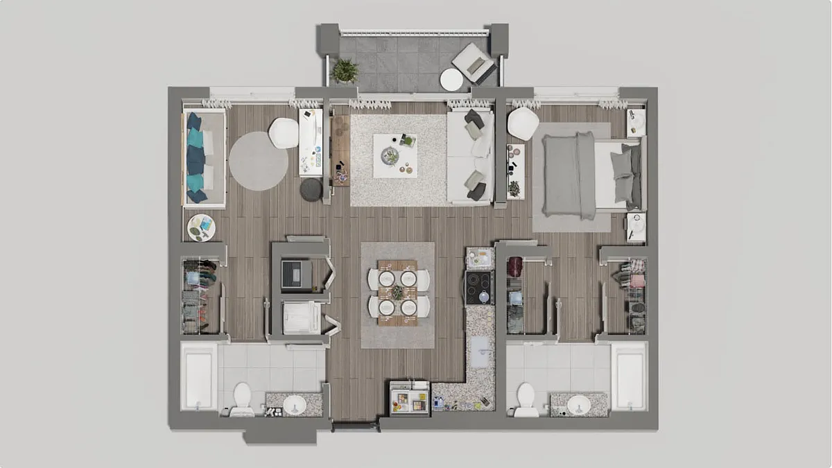 Floor plan B