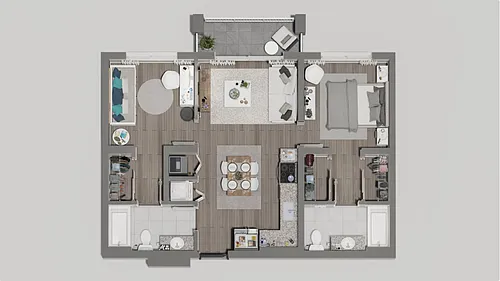 Floor plan B