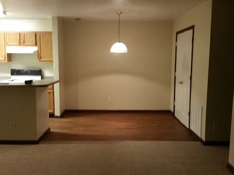 dining and kitchen from livingroom