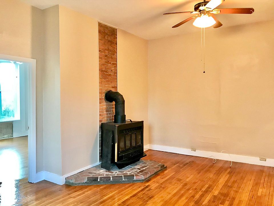 Living room wood stove