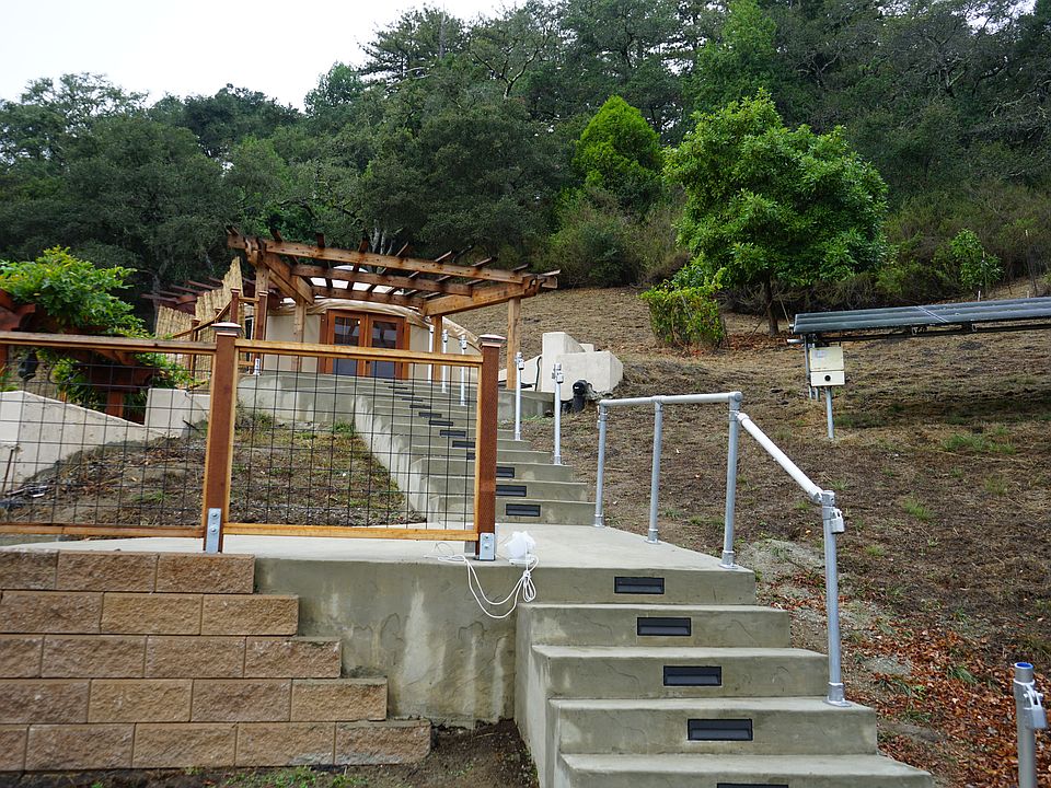 Steps to primary yurt entry