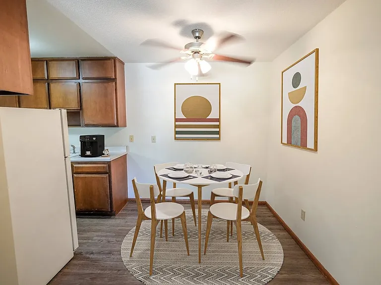 Welcome to Central Lakes of Uptown, where comfort meets style in a spacious dining area perfect for entertaining. Enjoy modern amenities and a vibrant community lifestyle. Schedule your tour today and make this your new home!