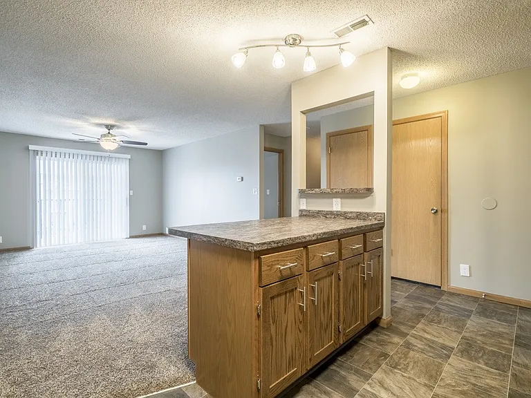 Our renovated kitchens are designed to impress with updated cabinetry, sleek countertops, stainless steel appliances, and a modern tile backsplash that brings it all together.