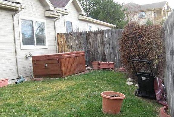 Sizeable backyard!