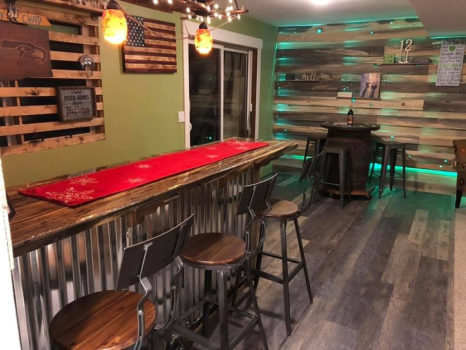 Basement bar