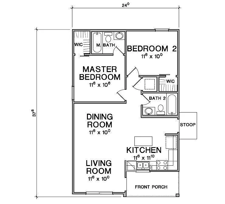 Floor plan B2