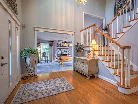 Gleaming hardwood floors