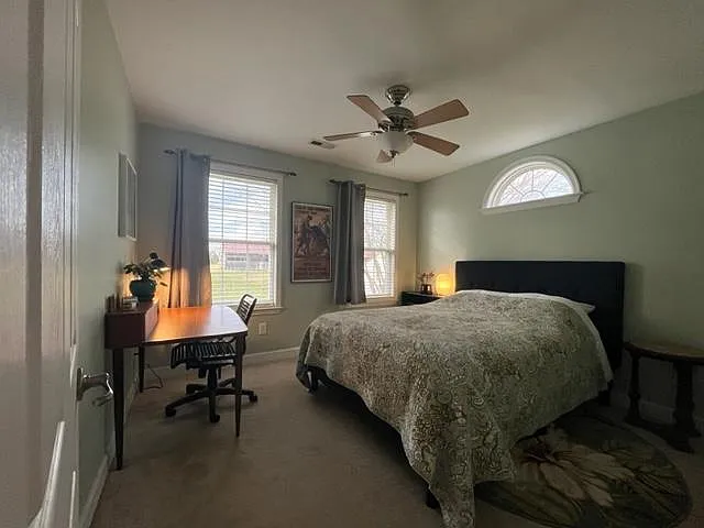 Bedroom 2 is carpeted. Can also function as a home office.