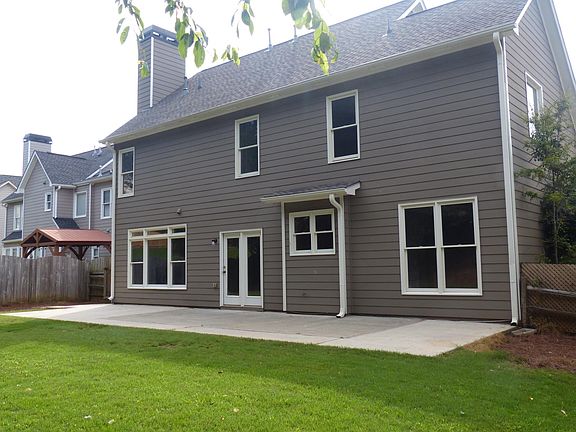 Back of house and patio