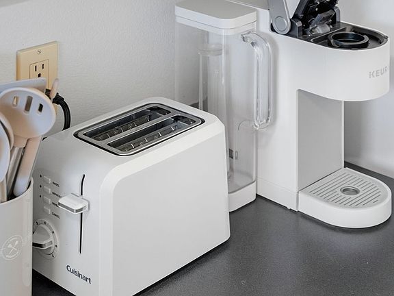 Coffee done right! Pods, and starter fixings (cream/sugar) included.