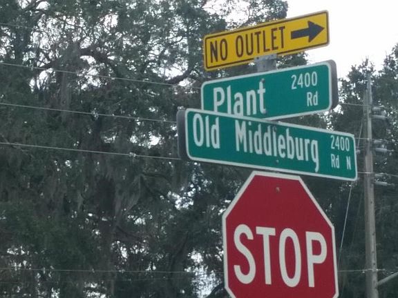 OLD MIDDLEBURG & PLANT RD & PLANT LANE