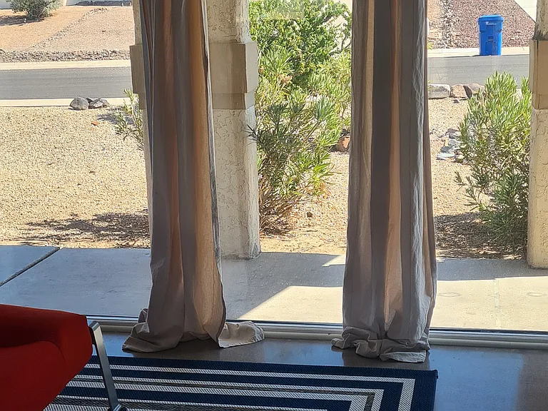 living room front yard view