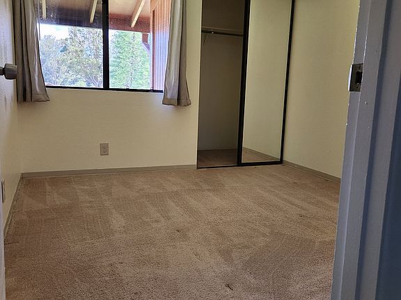 First bedroom with deep closet.