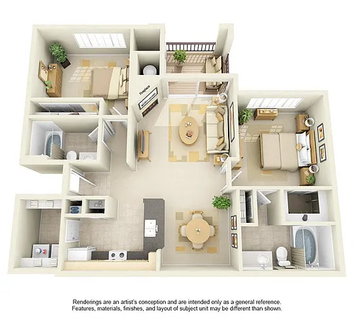 Floor plan B2A