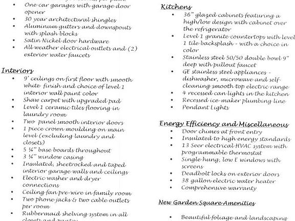 Features and Benefits