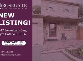 17 Brooksbank Cres #1, Ajax, ON L1S3R6