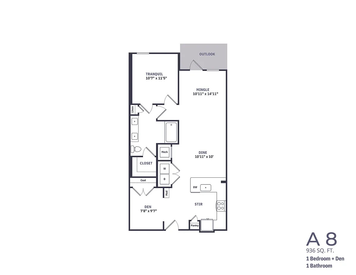 Floor plan A8