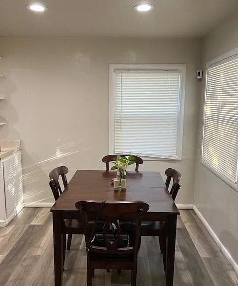 Nook area in kitchen