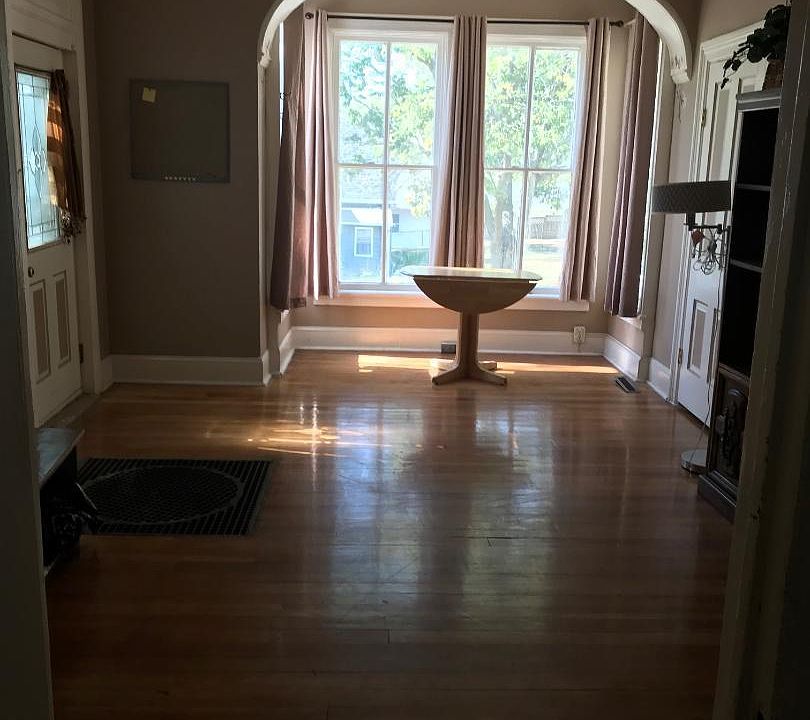 living room & curtains