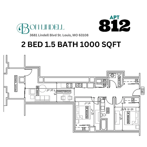 Floor plan 812