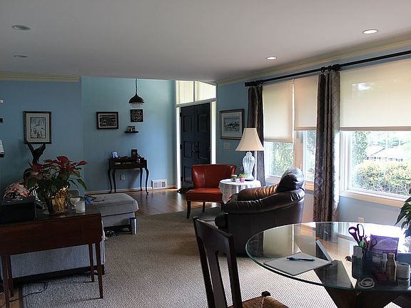 Front entry and living room