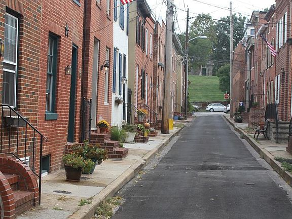 Looking toward Federal Hill