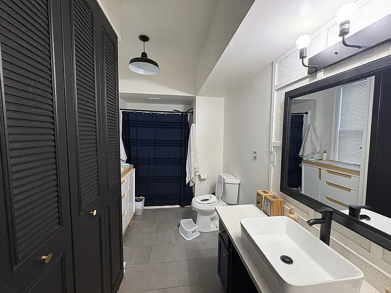 Bathroom attached to bedroom 1