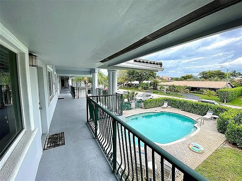 Outside Breezeway Apt. 204