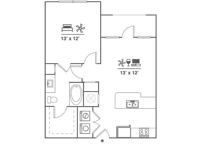 Floor plan A1