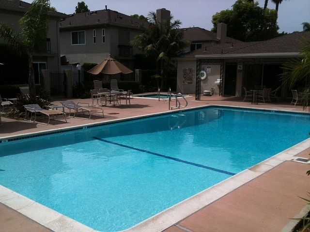 Community pool and clubhouse