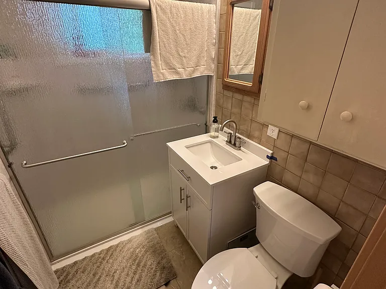 The Mirror is currently white, as pictured in the previous image.