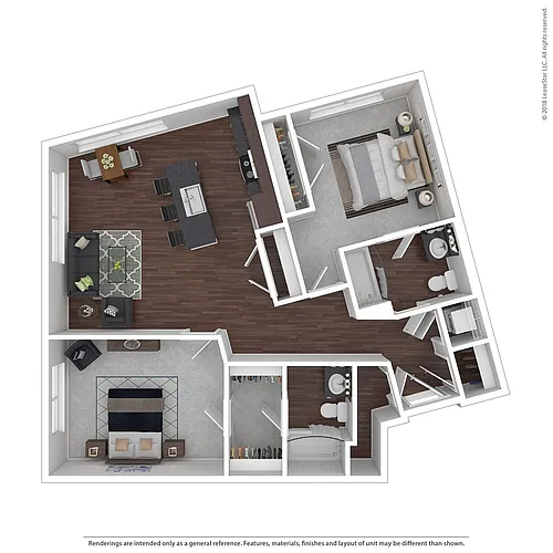 Floor plan The Guggenheim