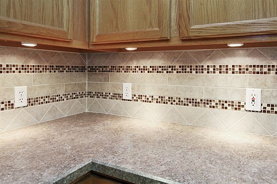 New counters, backsplash...